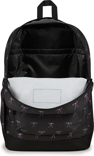 Vista 8 de JanSport Cross Town Plus - Mochila con compartimento principal grande, bolsillo lateral para botella de agua, funda acolchada para laptop de 15