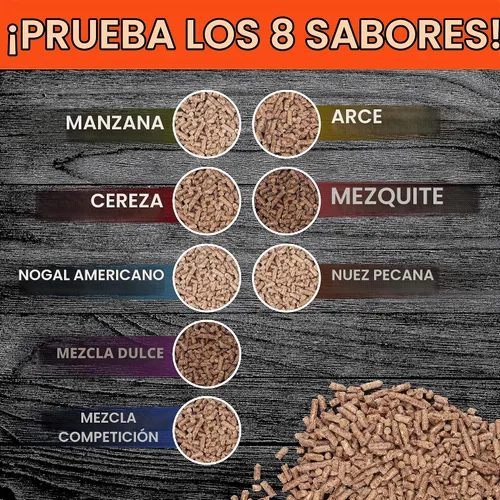 Vista 6 de Camerons - Gránulos de madera para ahumar (manzana, 1 pinta) - Gránulos de barbacoa secados al horno - 100% madera natural para ahumar