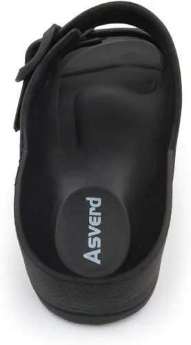 Vista 4 de Asverd Kids - Sandalias de doble hebilla con ajustable de arco ASKID068