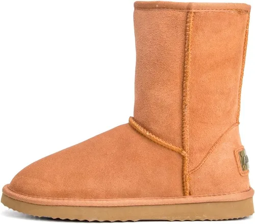 Vista 2 de AUSLAND Botas altas de cuero para nieve, clásicas, para mujer