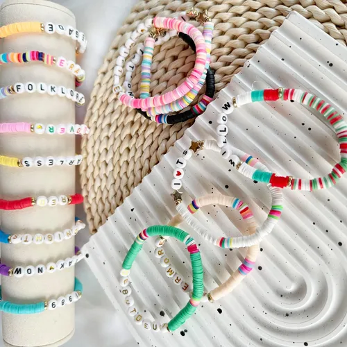 Vista 7 de SROBENZ Juego de 16 pulseras de la amistad de Taylor TS 1989, pulseras inspiradas en álbumes, mercancía de concierto de Eras, joyería de regalo