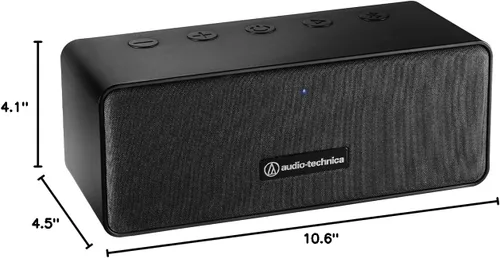 Vista 5 de Audio Technica Altavoz Inalámbrico Portátil AT-SP65XBT, Negro