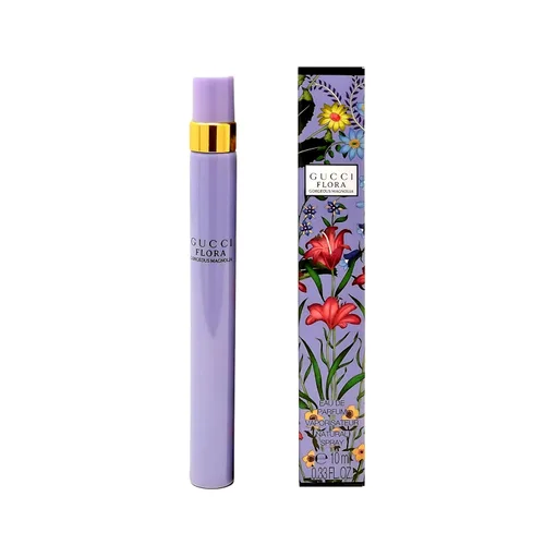 Vista 7 de Gucci Flora Gorgeous Magnolia Perfume para mujer EDP Mini Splash 0.16 onzas líquidas