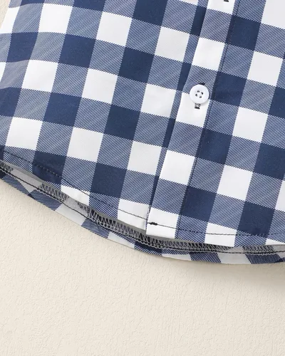 Vista 5 de Ropa de bebé niño de verano, trajes de algodón de manga corta, pantalones cortos, conjunto de trajes para niños pequeños