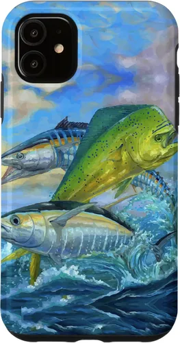 Vista 8 de Lindo Mahi Mahi Pesca Pescado Atún Caso para iPhone 17