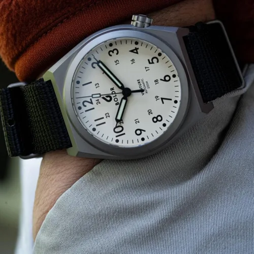Vista 4 de BOLDR Reloj Venture Ivory White, NegroBlanco, NegroBlanco