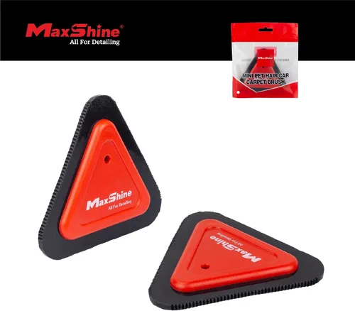 Vista 3 de Maxshine Mini herramienta universal para eliminar el pelo de mascotas, cepillo de dientes de 3 lados para interior del automóvil, alfombras, perros