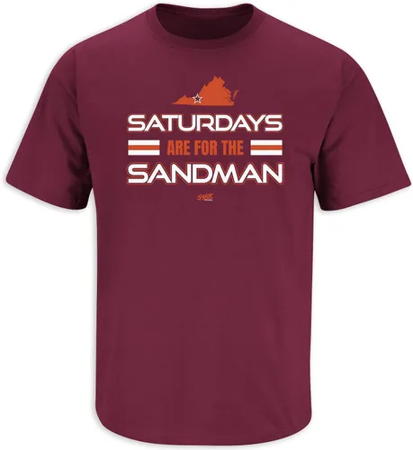 Vista 10 de Smack Apparel Camiseta de los Sábados para Fans Universitarios (SM-5XL)