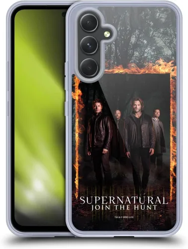 Vista 43 de Head Case Designs Supernatural Sam, Dean & Castiel Key Art - Funda de gel con licencia oficial [protección de grado militar] compatible con Google