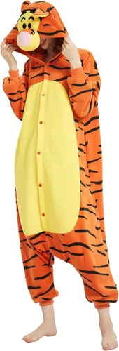 Vista 3 de Sqlszt Pijama unisex de una pieza para disfraz de animal