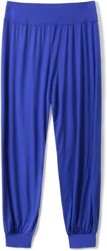 Vista 55 de Pantalones de algodón modal para mujer de AvaCostume, pantalones suaves para practicar yoga o deportes.