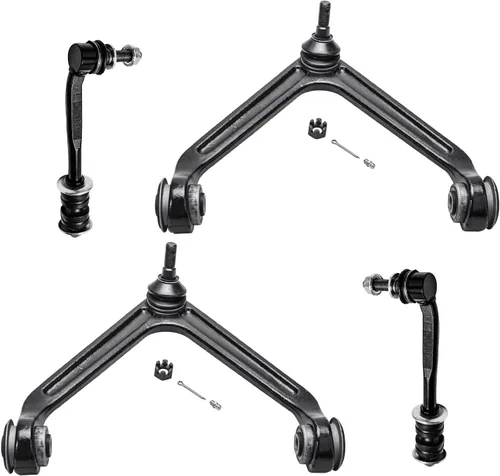 Vista 54 de Detroit Axle - Barras estabilizadoras de brazos de control delanteros 4WD para Ford 2005-2008 F-150 Lincoln Mark LT, 2 brazos de control superiores
