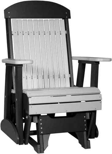 Vista 11 de Furniture Barn USA Poly Lumber - Planeador clásico de 2 pies, caoba antigua multicolor (Antique Mahogany)