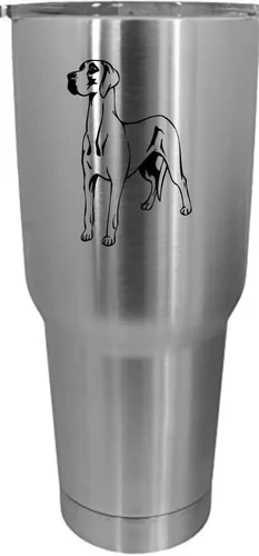 Vista 339 de Cairn Terrier - Vaso grabado con temática de perro, 30 onzas