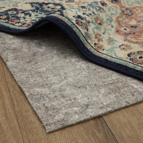 Vista 14 de Mohawk Home - Almohadilla de doble superficie para alfombra, color gris liso, 1/4 pulgadas de grosor (2 x 16 pies)