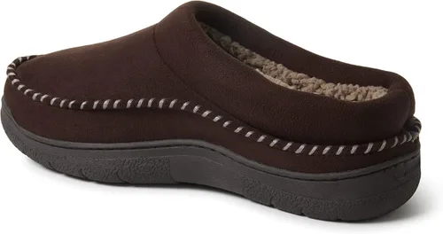 Vista 10 de Dearfoams Men's Thompson Cozy Memory Foam Indoor Outdoor Clog House Slipper