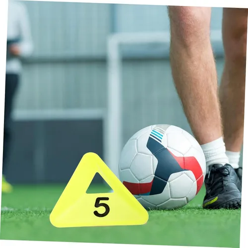 Vista 4 de SUPVOX 10 Uds. Equipo de Entrenamiento Conos de Disco de Fútbol Conos de Disco de Entrenamiento de Fútbol para Niños Agilidad Conos de Tráfico Conos