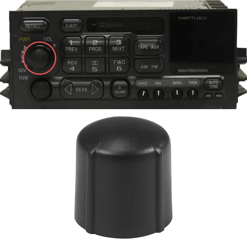 Vista 7 de para perillas de control de radio de equipo original GM (Paquete de 6)