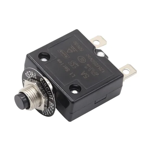 Vista 7 de Interruptor de circuito de botón de reinicio manual, interruptor de sobrecarga térmica de 12V-24V CC para lancha, RV, automóvil, camión 5A