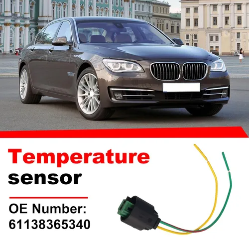 Vista 2 de Conector de sensor de temperatura del aire 2000-2025 para Benz A B C E S CLS CL GLA GLC GLE GLK GLS GL G ML R SLC SLK SLS SL All Full Series