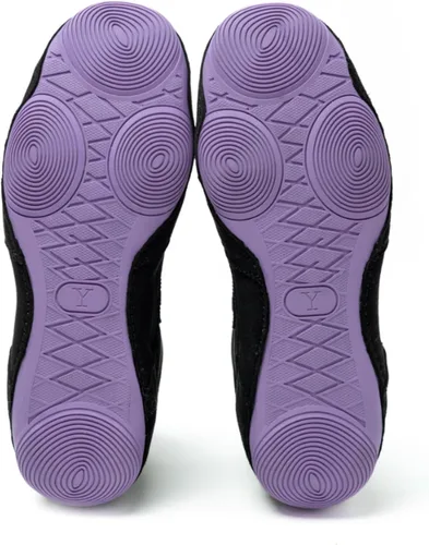 Vista 8 de Yes! Athletics Defiant2 - Zapatos de lucha libre para mujer, suela de goma 100% antideslizante, zapatos de boxeo ligeros para mujer, MMA duraderos
