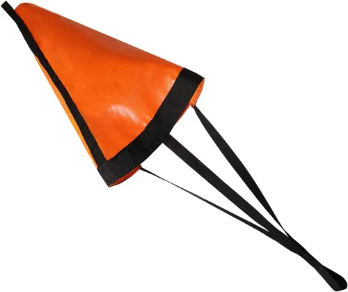 Vista 8 de Calcetín de deriva para barco de pesca,Ancla de mar para barcos,Calcetín de arrastre para barco/kayak/pontón 24”/32”/42”/53″ Parachute Fishing