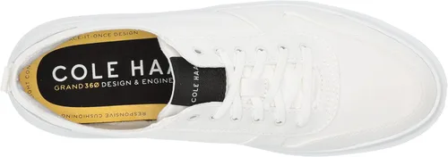 Vista 5 de Cole Haan Grandpro Rally - Tenis de lona para mujer, Cuero negro
