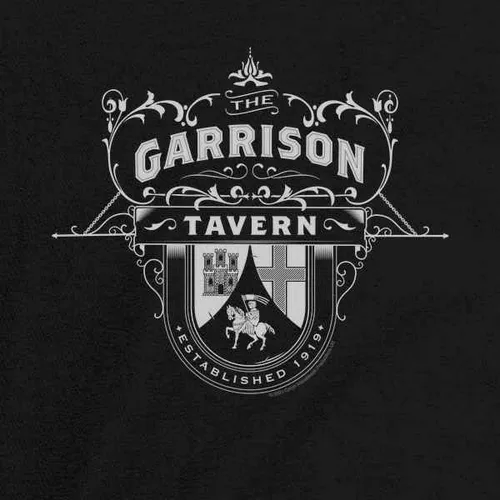 Vista 3 de Pop Threads Peaky Blinders Merchandise The Garrison Tavern Camiseta de manga larga completa