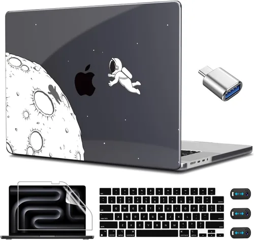 Vista 19 de CISSOOK Funda para MacBook Pro de 14 pulgadas 2025-2021 Release M5 A3434 M4 A3401 A3112 A3185 M3 A2918 A2992 M2 A2779 M1 A2442, carcasa rígida