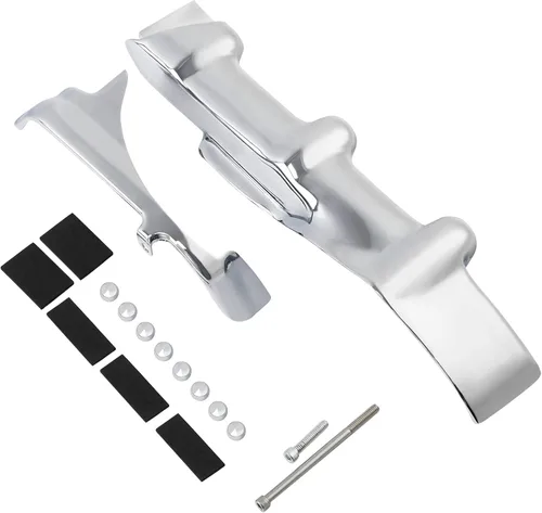 Vista 8 de TCT-MOTORPARTS Cubierta primaria interior negra ajuste para Harley Softail Deluxe 2007-2017 2008 2009