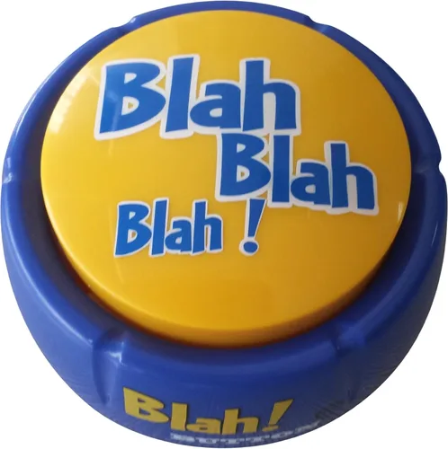 Vista 5 de Botón Blah (Incluye 12 frases Blah hilarantes)