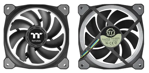 Vista 3 de Thermaltake Riing Plus 12 RGB TT Premium Edition 4.724 in Circular habilitado por software 12 LED RGB Riing Case/ventilador de radiador - Paquete