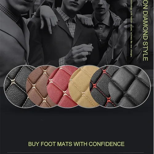 Vista 6 de Car mat Custom Car Floor Mats for mazdas CX-3 CX3 Auto Accessories Foot Carpet (Color : All Black)