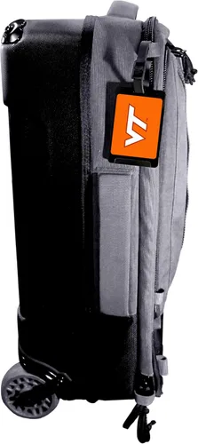 Vista 3 de NCAA Virginia Tech Hokies Etiqueta de equipaje