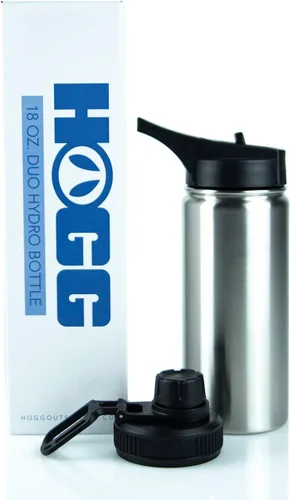 Vista 2 de Hogg Caja de botella de 18 oz Duo Hydro Handle (paquete de 24) para bricolaje, personalizable, añade logotipo, vinilo, tinta de alcohol o purpurina