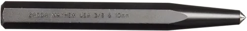 Vista 11 de Mayhew Tools 24008 Punzón central, 1/4" - 6 mm x 5-1/2", acabado de óxido negro