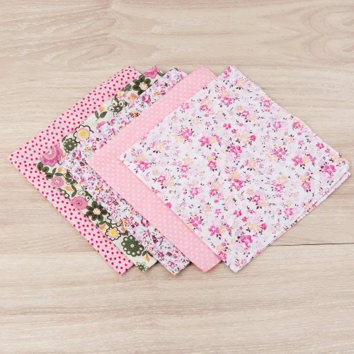 Vista 27 de HOULIFE Pañuelo impreso floral de algodón para mujer, pañuelos elegantes para fiesta de boda
