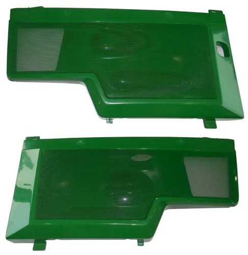Vista 2 de LH/RH Panel Lateral/Pantalla/Pegatina SET/Panel Retención Clip Kit AM128982 AM128983 Se adapta a John Deere 455 UP SN