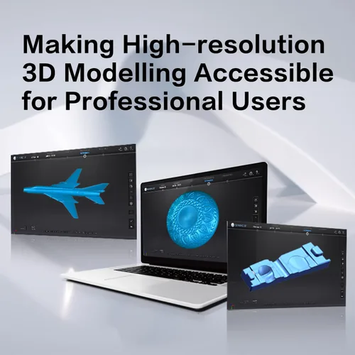 Vista 4 de EinScan Escáner SP V2 3D Nueva versión 0.002 in Alta precisión Velocidad de escaneo más rápida Fácil de operar Escáneres 3D multifuncionales