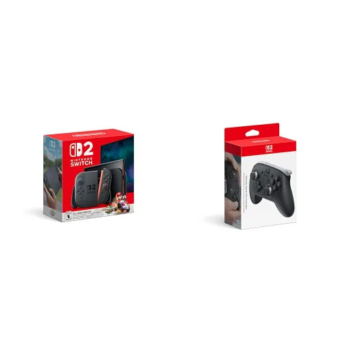 Vista 11 de Nintendo Switch 2 System with Pro Controller Bundle