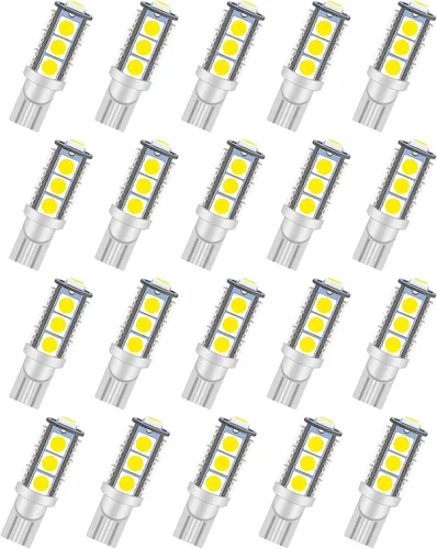 Vista 9 de GRV T10 921 194 9, 5050 SMD lámpara LED lámpara con alto brillo DC 12V, Blanco cool