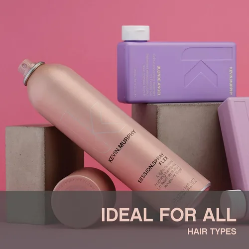 Vista 5 de KEVIN.MURPHY SESSION.SPRAY FLEX - Spray de acabado flexible - Para todo tipo de cabello - Sujeción ligera - Cuidado del cabello resistente a