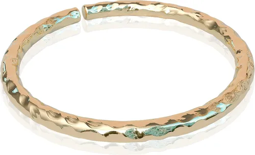 Vista 6 de Anillos de hélice de oro martillado 20G + ópalos + liso Rosa (Pink opal)