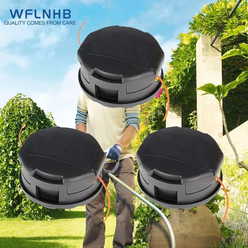 Vista 7 de WFLNHB Paquete de 3 cabezales de repuesto para Echo Speed Feed 400 SRM225 SRM230 SRM-302 SRM-303 SRM-311 SRM-330 SRM-340 SRM-3110 SRM-3400 SRM-3410