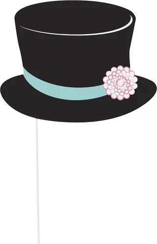 Vista 7 de Kit de accesorios multicolor para cabina de fotos de boda (10 unidades) - Accesorios divertidos y de fiesta de Unique para momentos memorables