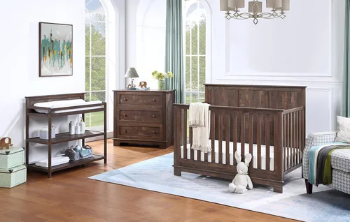 Vista 7 de Suite Bebe Grayson - Barnwood rústico para niños pequeños