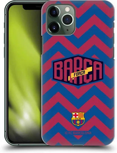 Vista 8 de Head Case Designs Funda rígida con licencia oficial del FC Barcelona con logotipo y patrón de Forca Barca compatible con Apple iPhone 11 Pro
