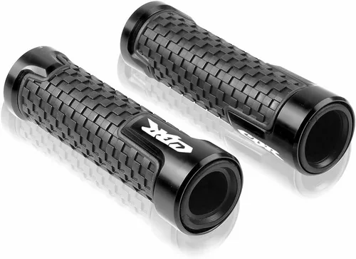Vista 2 de 2 piezas de empuñaduras de manillar para motocicleta 7/8" 22mm para Honda CBR600F CBR125R CBR150R CBR250R CBR400 NC23 NC29 CBR600 F2 F3 F4 F4i