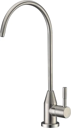 Vista 13 de Grifo de cocina de montaje en pared, grifo de fregadero de cocina de montaje en pared de centro de 8 pulgadas con rociador desplegable, comercial