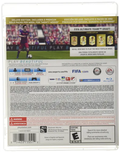 Vista 2 de FIFA 16 - Deluxe Edition - PlayStation 3